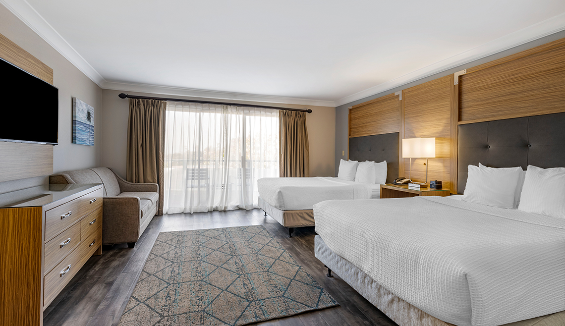 The Enci Double Queen Suite with Kitchenette